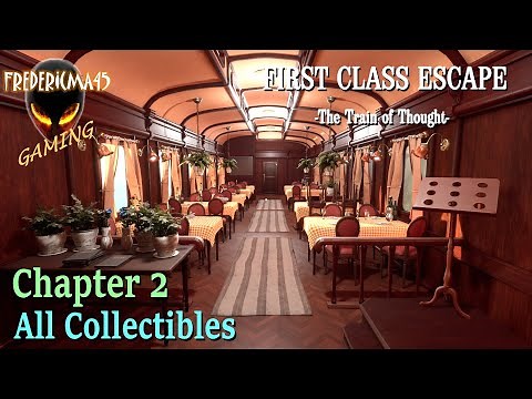 First Class Escape: The Train of Thought CHAPTER 2 - All Collectibles/ The Bread Enjoyer Achievement
