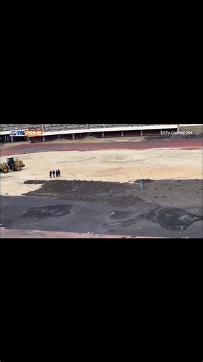 ZTN on Instagram: "#HappeningNow | Workmen at the National Sports Stadium are laying black soil in preparation for planting of lawn on the pitch. #GetThePicture #Zimbabwe #ZTNPrime #DStv294 📹: Tadious Manyepo"