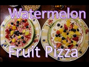 How to Make Watermelon Pizza