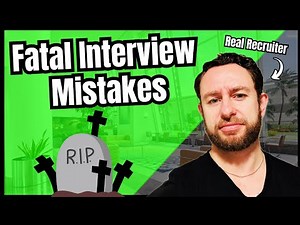 9 Fatal Job Interview Mistakes That Make Recruiters Discard You