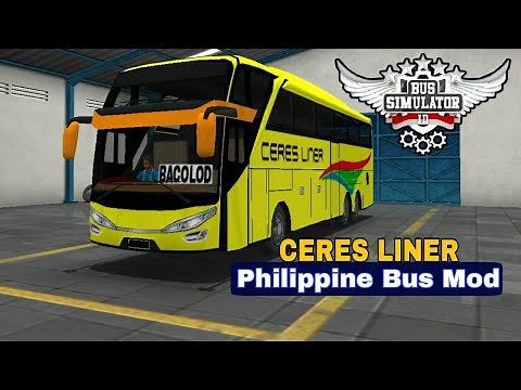 CERES LINER Provincial Bus Skin | Visayas Bus | Bus Simulator Indonesia | Philippines