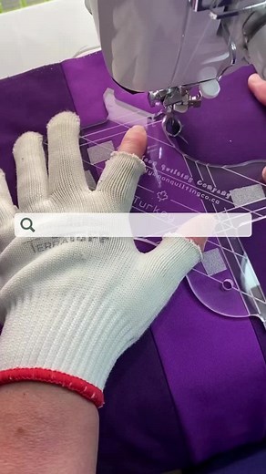 Check out our #instagram for full tutorial! #sillymoonquilting #quiltingrulers #freemotionquilting #fyp