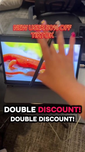 New user deal 👀 50% OFF — TikTok only Feels just like real paper ✍️ Perfect for writing, drawing, and note-taking. Was $469.99 → Now $329.99 😱 Tap below ⬇️ before it’s gone #tablet #2026 #tech #tiktok #fyp @TCL US