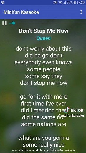 Don't Stop Me Now Queen (Karaoke) #midifunkaraoke #karaoketiktok #tiktokkaraoke #karaoke #foryoupage #music #queen #tiktok #tiktoklife #tiktoklite #shorts #december