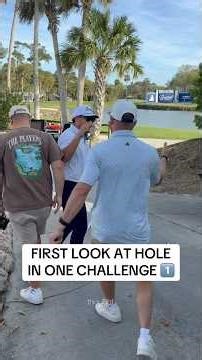 First look at our brand new HOLE IN ONE CHALLENGE setup! LFG. @a‪@adidas‬Che‪@Chevrolet‬