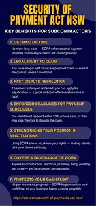 Top Benefits of the Security of Payment Act NSW for Subcontractors - SlideServe