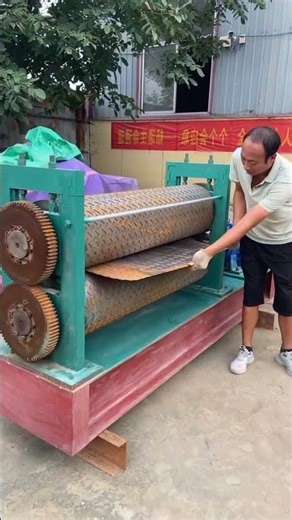 Automatic Sheet Metal Beading and Ribbing Process Explained#youtubeshorts