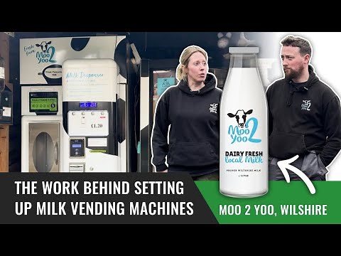 The Work Behind Setting up Milk Vending Machines - Moo 2 Yoo, Wilshire