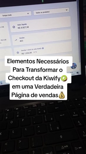Transforme o Checkout da Kiwify em uma Página de Vendas