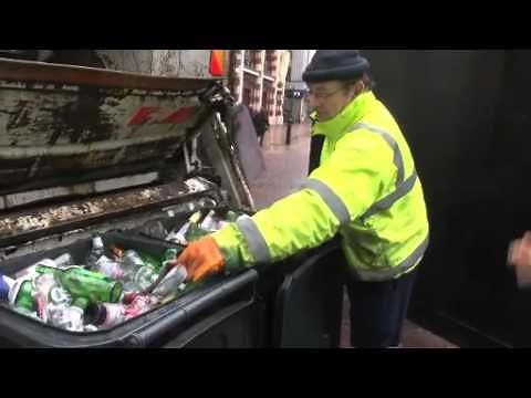 Below the waste line: Rolling with London's bin men