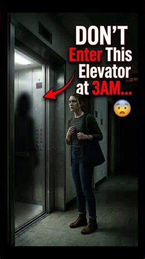 👉 DON’T Enter This Elevator at 3AM… 😨 Biggest Mistake Ever | Horror Story #shorts