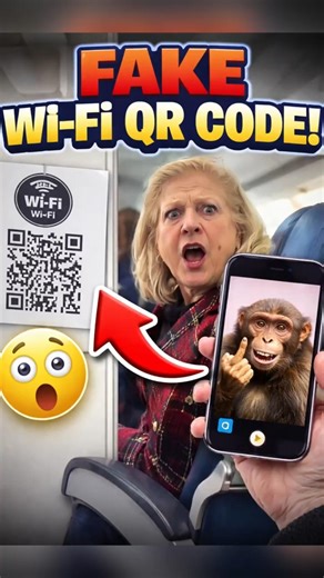 She Scanned “Free Wi-Fi” on a Plane… BIG Mistake 😂✈️