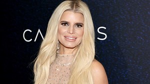 Jessica Simpson's Bedazzled Naked Dress Is the Perfect New Year's Eve Outfit