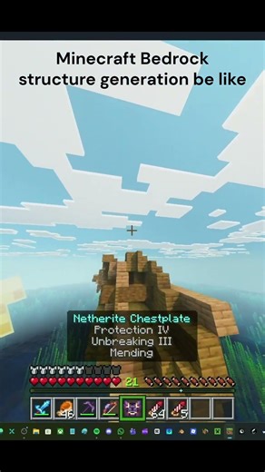 Minecraft Bedrock Be Like #shorts