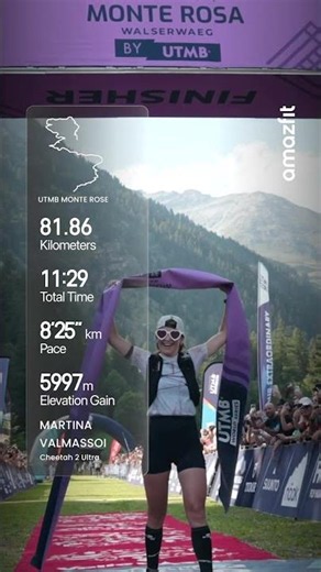 Martina takes the win at UTMB Monte Rosa 82K