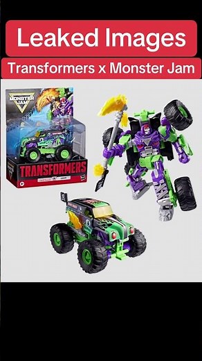 Monster Jam x Transformers! Grave Digger Becomes GRIM! 🤖🚛