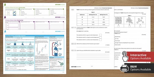 KS3 States of Matter Revision Pack