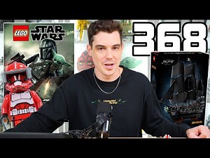 LEGO Star Wars FIXED COMMANDER FOX? LEGO 2025 BLACK PEARL! Mandalorian Movie Sets! | ASK MandR 368