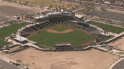 Check out Arizona's Goodyear Ballpark: Spring training home to the Cleveland Guardians and The Cincinnati Reds