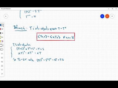 Aula 10 - Operadores Auto-adjuntos