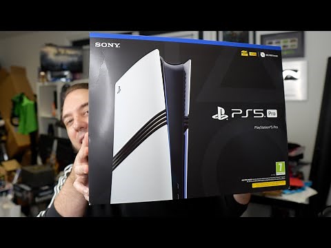 PS5 PRO UNBOXING - Installing the Disc Drive & M2 SSD