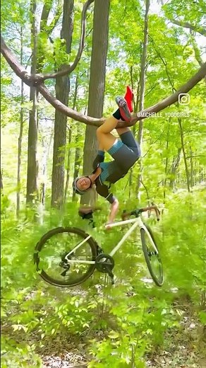 Cycling and weightlifting workout with Audriasana