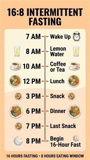 16:8 Intermittent Fasting Explained ⏰ | Beginner’s Guide