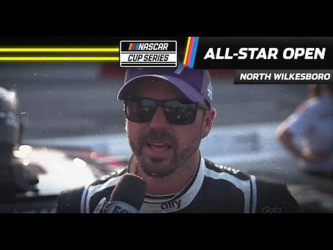 Josh Berry 'so relieved' to race into the NASCAR All-Star Race