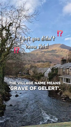 I bet you didn't know the legend of Beddgelert and what the village name means! Beddgelert is a village located in Snowdonia/Eryri, North Wales. It is know for its tragic legend and the mountain views all around, that are popular with hikers, cyclists and tourists | Matt and Abs Create