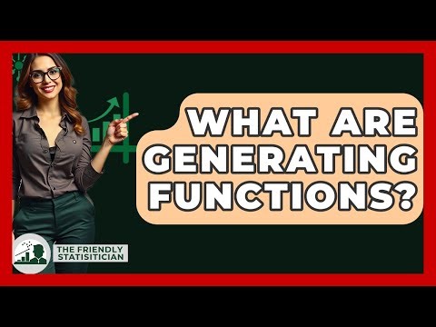 What Are Generating Functions? - The Friendly Statistician