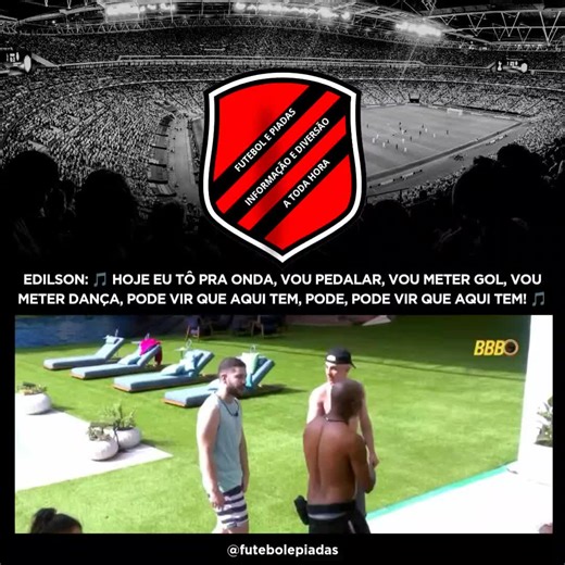 Edilson anima o BBB26 com música e dança