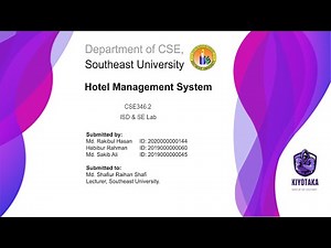 Hotel Management System University Presentation