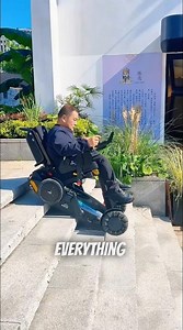 This Wheelchair Can Climb Stairs on Its Own 🦽⚡