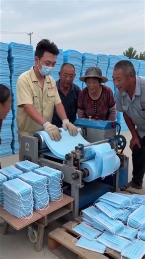 Insane Face Mask Making Machine 😷🤯
