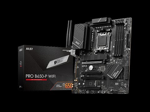 MSI PRO B650-P WIFI 🎯 Motherboard Unboxing and Overview