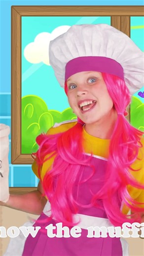🧁 The Muffin Man Song 🎶 Fun Kids Sing Along 🌈✨ #nursery #nurseryrhymes #songs #childrensongs