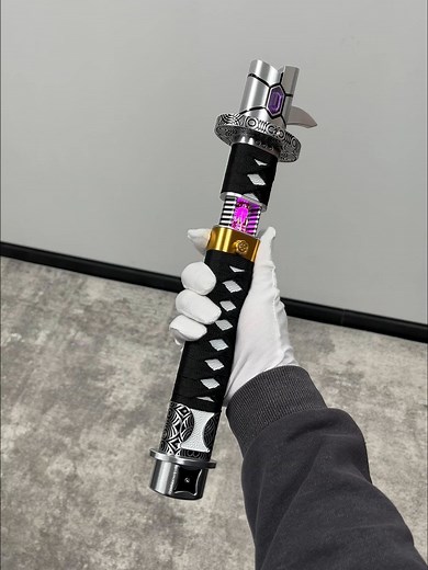 Legendary Katana saber#starwarsfan #neopixel #anakinskywalker #darthvader #obiwan #lukeskywalker #kyloren #power #Sith #calkestis #lightsaber #fvp