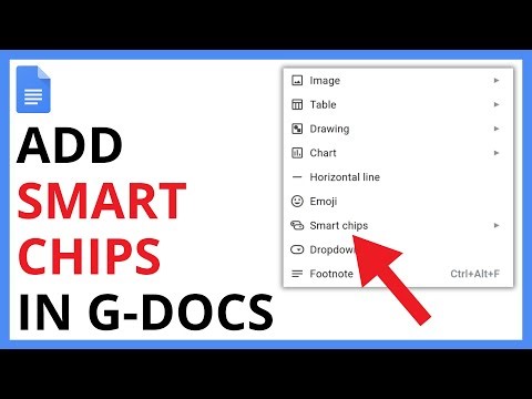 How to Add Smart Chips in Google Docs [SIMPLE GUIDE]