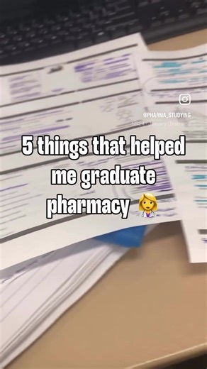 🎓 5 things that helped me graduate pharmacy 1️⃣ Understanding > memorising Once I stopped trying to memorise everything and focused on why things worked, exams became way easier. 2️⃣ Thinking like an examiner I studied answers the way they wanted them written — clear reasoning, safety first, not fancy wording. 3️⃣ Practising oral questions out loud Awkward at first, but this made a huge difference for confidence and recall. 4️⃣ Good notes (that I actually revisited) Short, structured, and sympt