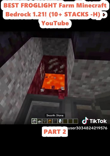 BEST FROGLIGHT Farm in Minecraft Bedrock 1.21!