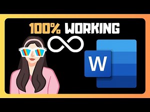 How To Easily Make INFINITY SYMBOL In Word