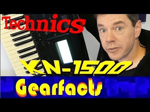 Technics KN-1500 demo and review: Punchy!
