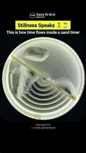 This Sand Timer Shows How Time Really Moves ⏳