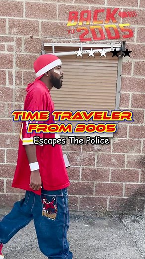 33K views · 777 reactions | The Time Traveler escapes the Police. | Time Traveler from 2005 | Facebook
