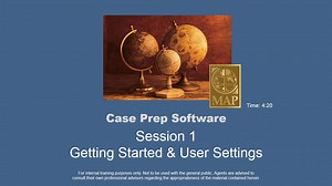 Tutorial 1-Getting Started & User Settings