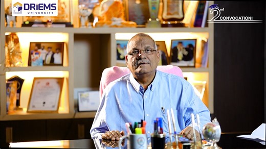 DRIEMS University on Instagram: "🎓 DRIEMS University | Convocation Update ✨ Dr. Pramod Chandra Rath, Chairman, DRIEMS University, shared key highlights about the upcoming Convocation Ceremony 2025, emphasizing the academic significance, disciplined preparation, and collective commitment behind this prestigious milestone. His message reflected DRIEMS University’s strong vision of excellence, values-driven education, and a future-ready approach, ensuring the convocation becomes a truly memorable