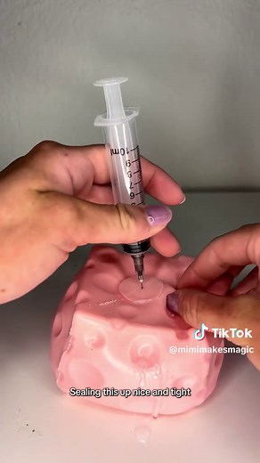 Museum Gel Cheese Squishy DIY: Make an Edge Control Style Squishy