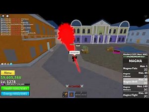 magma showcase blox fruit