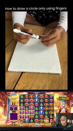 𝗜𝗻𝗳𝗼𝗿𝗺𝗮𝘁𝗶𝗼𝗻 & 𝗞𝗻𝗼𝘄𝗹𝗲𝗱𝗴𝗲 on Instagram: "No tools, no compass—just your hand and smart technique. By turning your fingers into a fixed pivot and rotating the paper, you can draw a perfectly smooth circle using pure geometry and control."