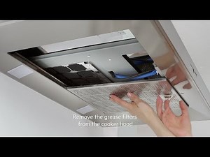 How to change and maintain your AEG cooker hood filter- Supercharge filter